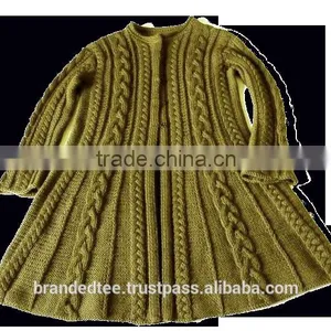 Hand Knitted Sweater HOT DESIGN MANY COLOR Cabel Custom Made thumbnail-1