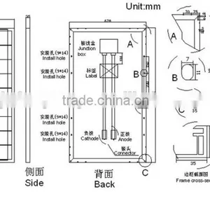 Factory Outlet 120W Polycrystalline Solar Panel thumbnail-2