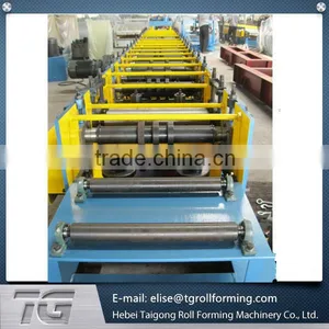 Half Round Color Steel Sheet Gutter Roll Forming Machine thumbnail-3