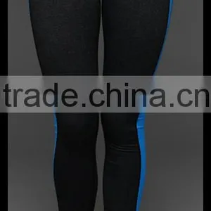 Kiteng Amazing High Performance Leggings Side Color Blocking Women's Fitnes Leggings Office In United States (USA)Small Minimum thumbnail-5