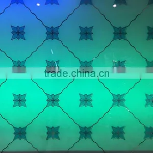Acid Ice Glass Decorative for Door,decorative Glass for Windows for Iraq, Pakistan thumbnail-5