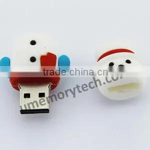 Snowman Style Cartoon Character USB2.0 Flash Hard Thumbnail Drive 128gb thumbnail-6