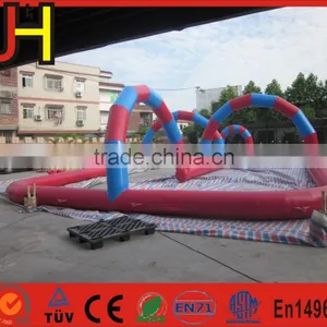Best Popular Inflatable go Kart Track Inflatable Race Track Outdoor Race Track thumbnail-4