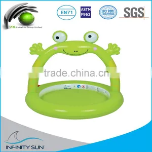 Frog Spray Pool /frog Inflatab Swimming Pool /cute Swimming Pool /animal Swimming Pool /figure Animal Pool/inflatable Pool thumbnail-1