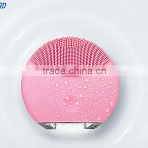 Silicone Waterproof Facial Brush , Silicone Vibration Facial Massager thumbnail-1