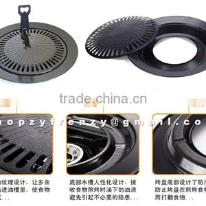 Kawachi Smoke Free BBQ Barbecue Grill Plate for Roast thumbnail-4