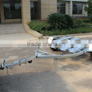 Galvanized Motorcycle Trailer thumbnail-4