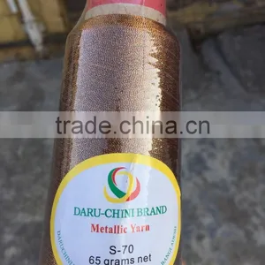 Bangladesh Market MS Type S-14 Gold Net w. 65g Package Lurex Yarn thumbnail-1