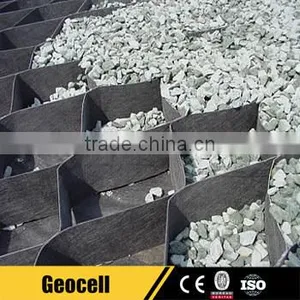 HDPE Plastic Grass Protection Mesh Gravel Stabilizer Geocell Retaining Green Wall thumbnail-2
