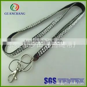 Top Quality Mock up Rhinestone id Badge Holder Lanyard thumbnail-4