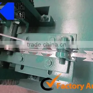 Reinforced Concertina Razor Barbed Tapes Wires Making Machines China Supplier thumbnail-4