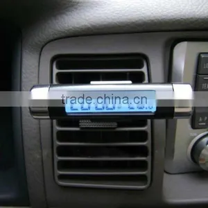 Blue Backlight Automotive Thermometer With Clock Calendar thumbnail-1
