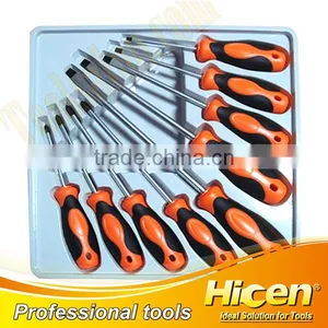 9Pcs Bi-color Handle Screwdriver Set thumbnail-1