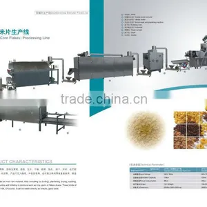 Breakfast Maize /corn Snacks Extruder Machine Manufacturer in China thumbnail-1