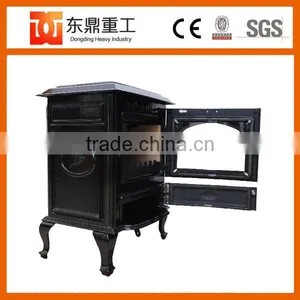 2017 Newest Wood Stove Type Cast Iron Wood Burning Fireplace From Manufacturers China thumbnail-2