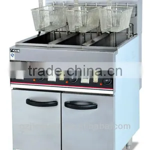 Electric 3-tank Fryer(3-basket) (DF-26-3) thumbnail-1