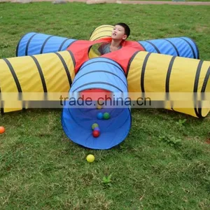2016 Hot Selling New Cat Tunnel 6Way Play Fun Pet Toy Tunnel thumbnail-5