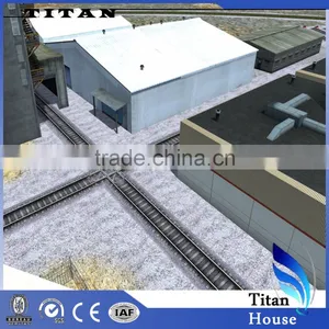 Hot Sale Prefabricated Steel Structure Grain Warehouse thumbnail-1
