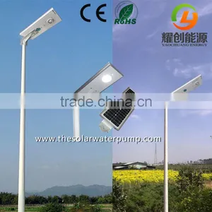 50W All in One Solar Street Light Street LED Light CE/ROHS Aprroval thumbnail-1