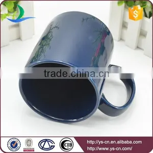 Blue14OZ Ceramic Drinking Cups for Elderly thumbnail-5