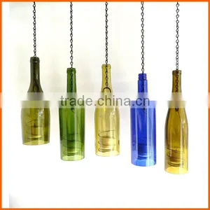 Factory Price Wholesale Colorful Wine Glass Shape Candle Holder thumbnail-1
