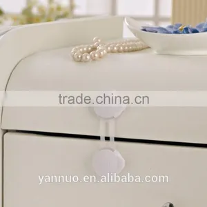 Baby Safety Cabinet Lock, Applicable to the Refrigerator Drawer Fixed Button thumbnail-5