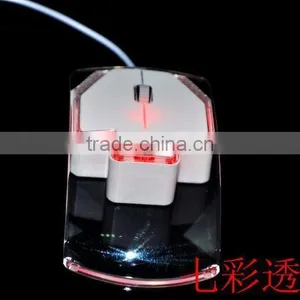 Hot-selling Colorful LED Mouse Wired 1200DPI 3D Optical Mouse thumbnail-5