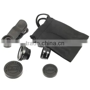 Universal Clip Lens 3 in 1 Fish Eye Lens , New Products Mobile Phone Lens, Hot Selling Mobile Phone Camera Lens thumbnail-6