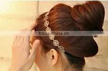 Hot Sale Korean Rose Hair Band,Girls Wedding Hair Accessories thumbnail-5