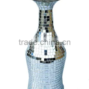 Mirror Mosaic Flower Vases thumbnail-1