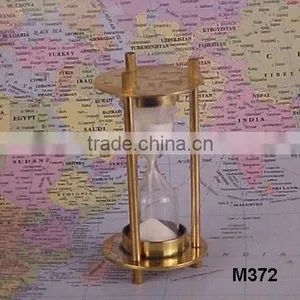 Brass Sand Timer in Polish thumbnail-1