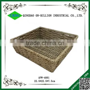 Cheap Price Handwoven Straw Bread Basket thumbnail-2
