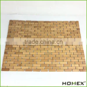 Bamboo Anti Slip Mat /roll up Mat Homex-BSCI thumbnail-1