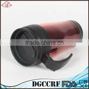 NBRSC Double Wall Plastic 350ml Advertising Cup Promotion Thermos Tumbler With Paper Insert thumbnail-2
