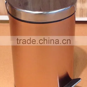 3L/5L/7L/12L Copper Color Pedal Bin thumbnail-1