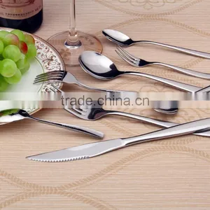 Stainless Steel Tableware 7pcs Dinnerware Sets Spoon Knife Fork thumbnail-1
