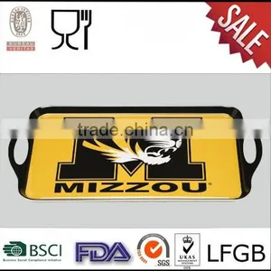 Custom Printing Melamine Serving Tray,Rectangle Sea Melamine Plate thumbnail-1