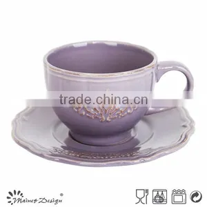 Hot Selling Products Wholesale Cup and Saucer, Turkish Coffee Set, Sales Promotion Porcelain Tea Cups and Saucers thumbnail-3
