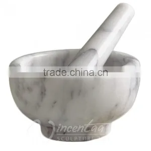 Wholesale Hand Carved Natural Marble Kitchen Equipment thumbnail-3