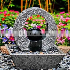 Buld Stone Fountain Outdoor Water Feature Small Garden Water Fountain thumbnail-1