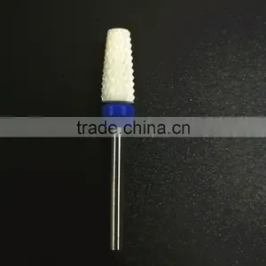 Medium Tapered Ceramic Nail Drill Bits for Nail Drill Machine(Shank Dia: 3/32'') thumbnail-4