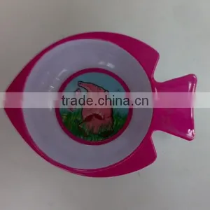 Fish Shape Melamine Bowl Melamine Dinnerware B2017 thumbnail-1