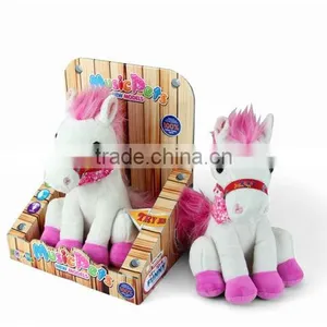 New Item Plush B/o Cheap Toy Horse With Music CE thumbnail-1