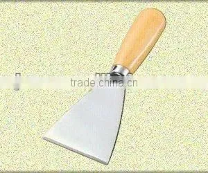 Wooden Handle Carbon Steel Putty Knife thumbnail-1