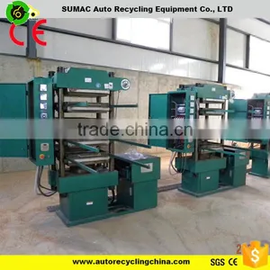 Rubber Tiles and Mats Manufacturing Machine With Waste Tire Recycled Rubber thumbnail-6