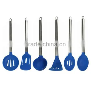 SS1012 Food Grade Kitchen Silicone Utensils Set thumbnail-1