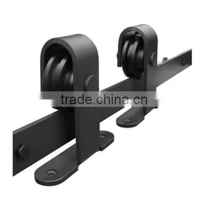 High Quality Main Oriental Iron Factory Entrance Gate Prefab Office Building Price Rubber Strip Sliding Gatehouse Door Hardware thumbnail-2