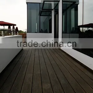 Dard Chocolate Termite Resistant Water Proof Strand Woven Bamboo Decking Flooring thumbnail-1