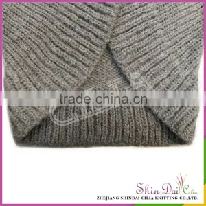 2017 Latest Design Fancy Acrylic and Mohair Sweater Vest for Girl thumbnail-5