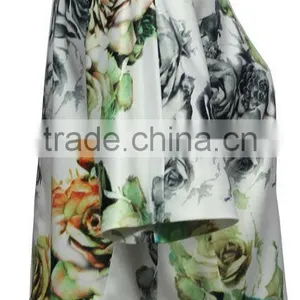 New Fashion Design Western Style Printed Ladies Designer Skirt Suits thumbnail-3
